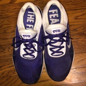 TCU limited edition Nike shoes